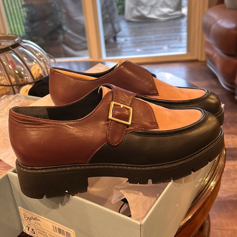 Seychelles Catch Me 2T Leather Burgundy/Blush Shoes/Loafers